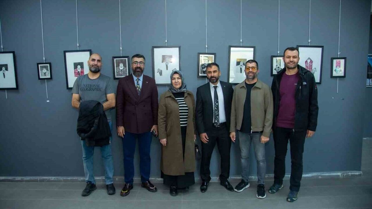 Mustafa Barkın Garip'in 'Çoban' Sergisi AİÇÜ'de İlgi Odağı