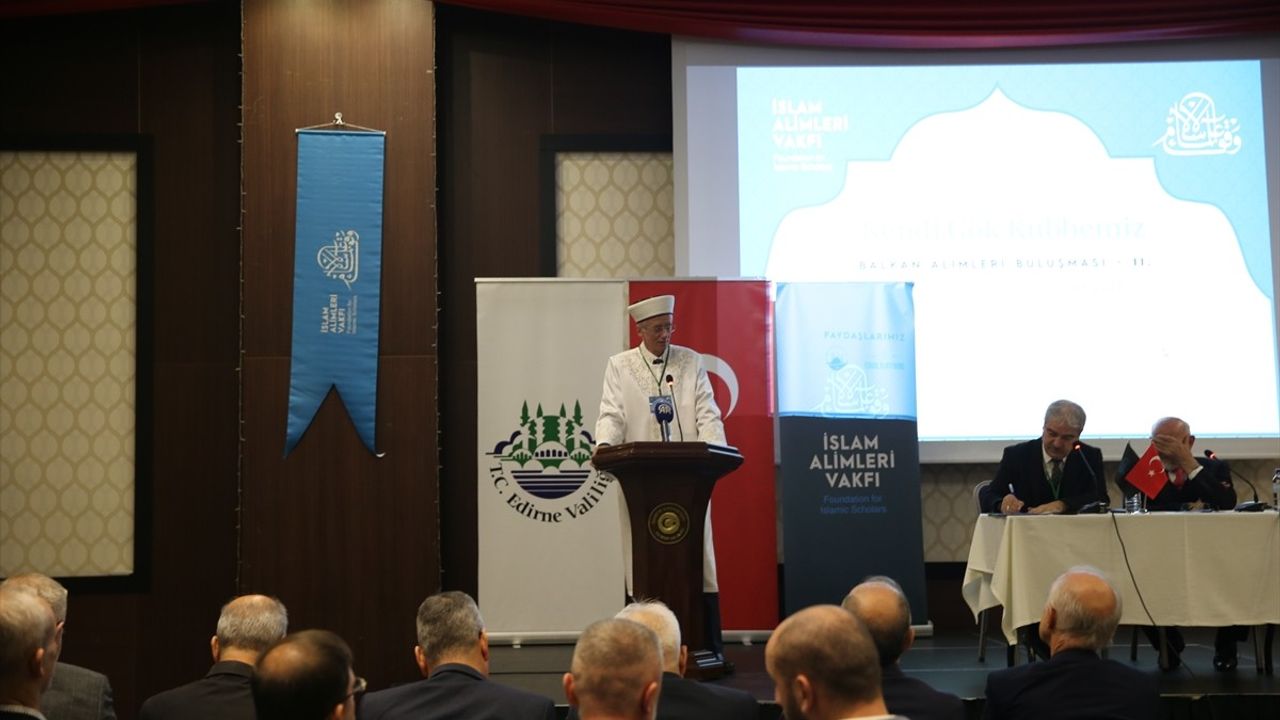 Mustafa Trampa'dan Edirne'de 'Balkan Araştırmaları Merkezi' önerisi