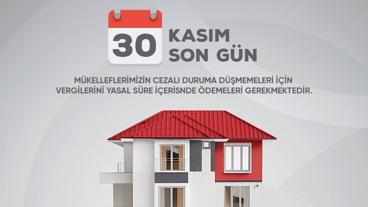 Niğde Belediyesi: 2025 Emlak Vergisi İkinci Taksit Son Tarihi 30 Kasım 2025