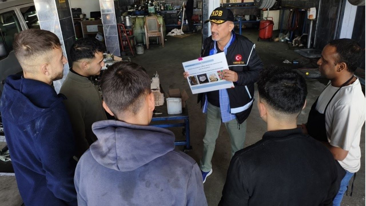 Niğde Emniyeti'nden Uyuşturucuyla Mücadelede Etkin Farkındalık Çalışmaları