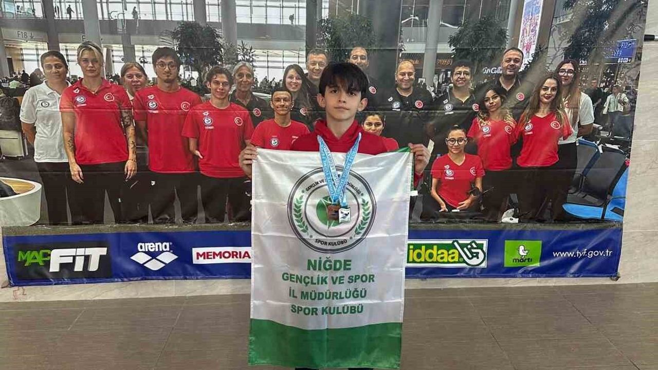 Niğdeli Ahmed Yasin Yıldız, Para Yüzme Seçmelerinde Türkiye 8.'si