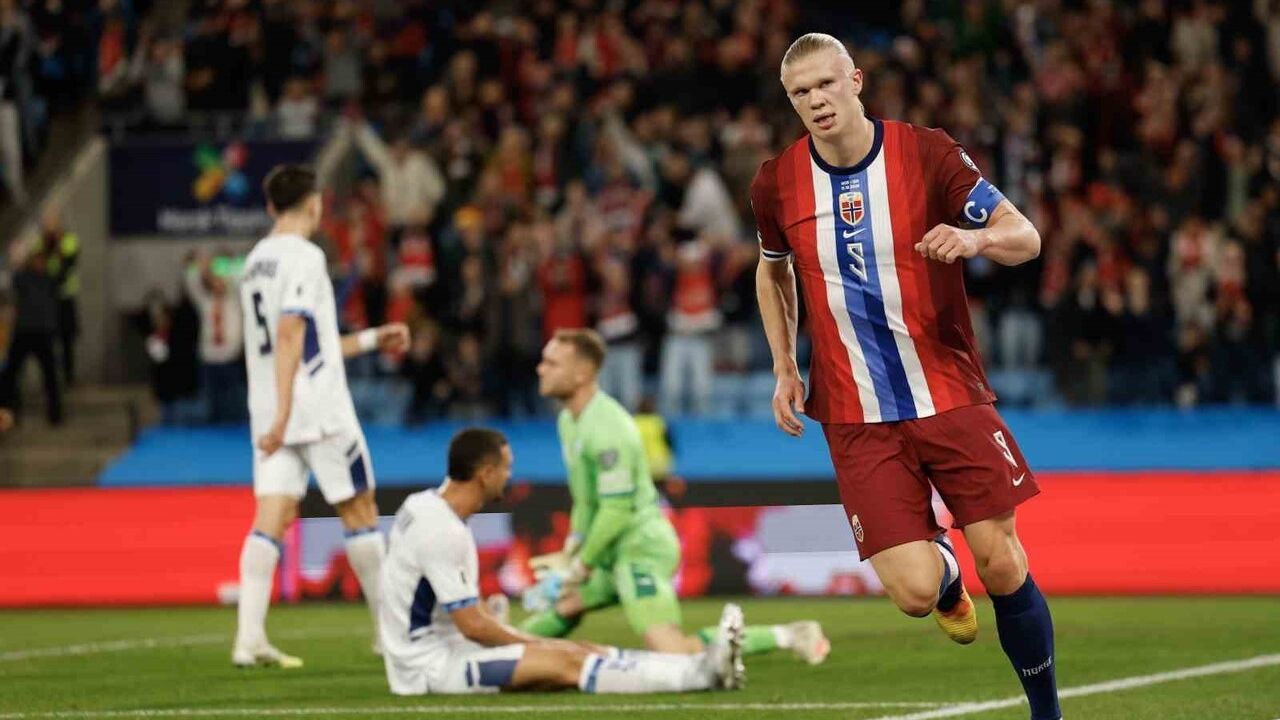 Norveç 28 Yıl Sonra Dünya Kupası'nda — İtalya'yı 4-1 Yendi, Haaland 16 Gol