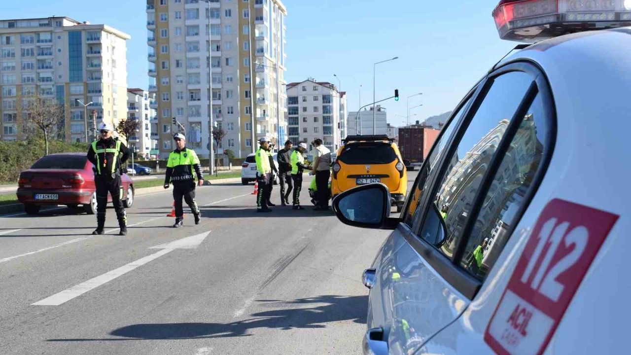 Ordu'da Trafik Denetimleri: 17 bin 389 Araç Kontrolü, 67 Yaralı
