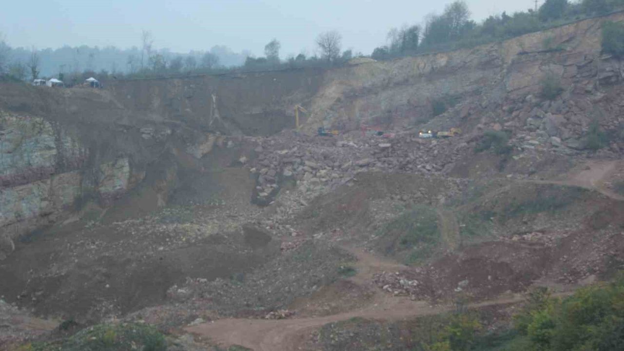 Ordu Fatsa'da maden göçüğü: Kamyon sürücüsü Ahmet Şahin'in cenazesine ulaşıldı