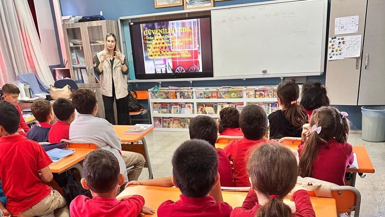 Ortaca'da İlkokul Öğrencilerine Gıda Güvenliği Eğitimi