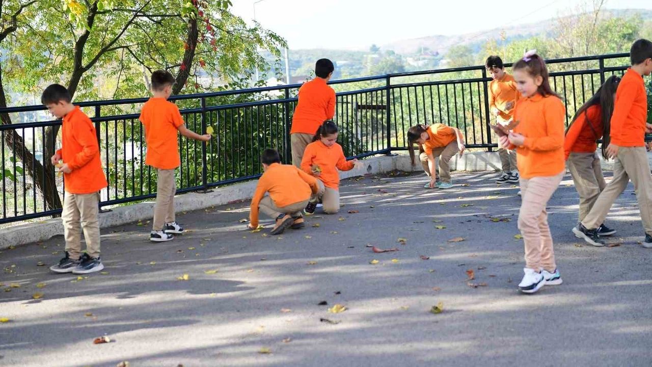 Osmangazi'de Sonbaharda Sanat Atölyesi: Çocuklar Herbaryumla Tanıştı