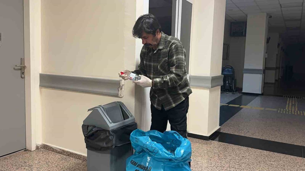 Osmaniye'de Mecit İnekçi Plastikleri Umuda Dönüştürüyor