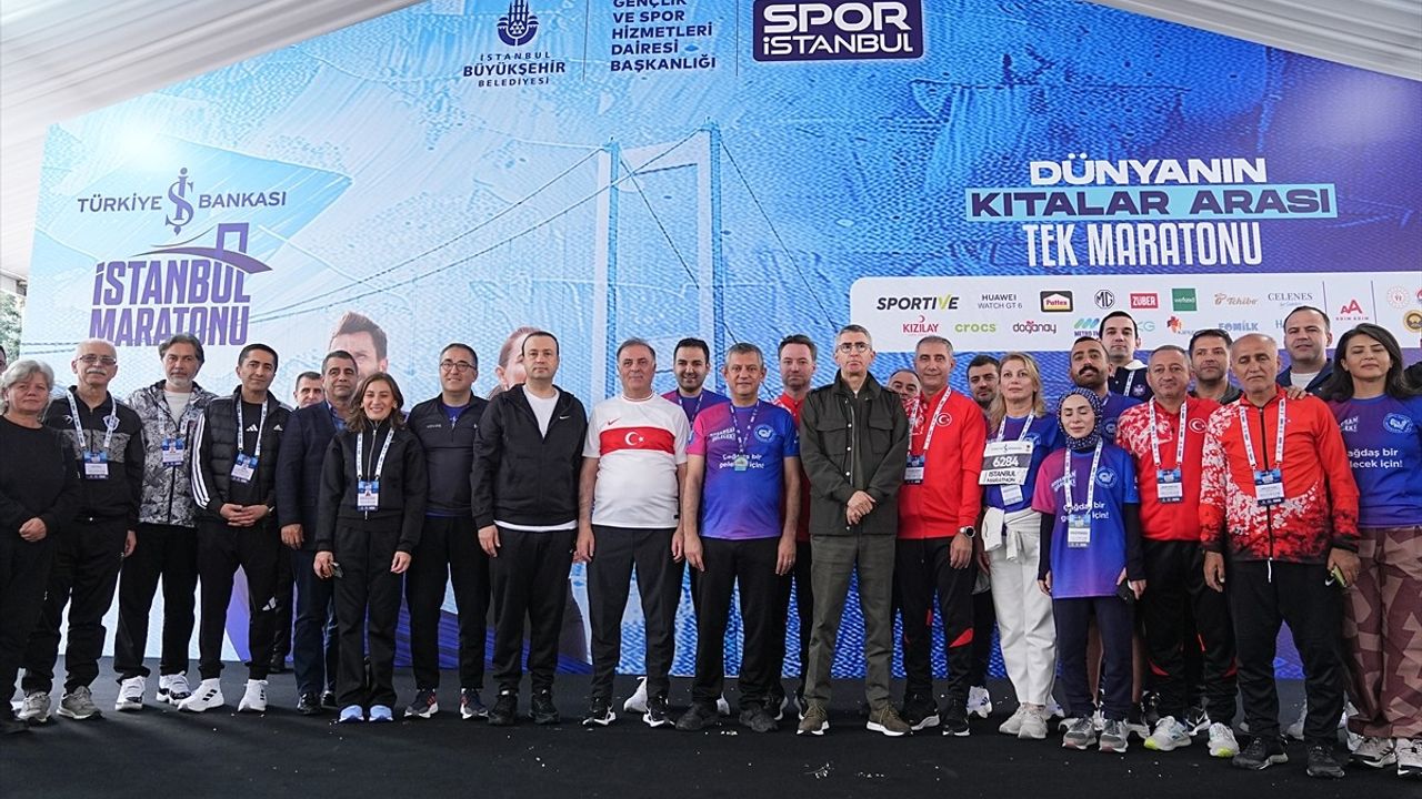 Özgür Özel: 47. İstanbul Maratonu İki Kıta Arasında Eşsiz Bir Etkinlik
