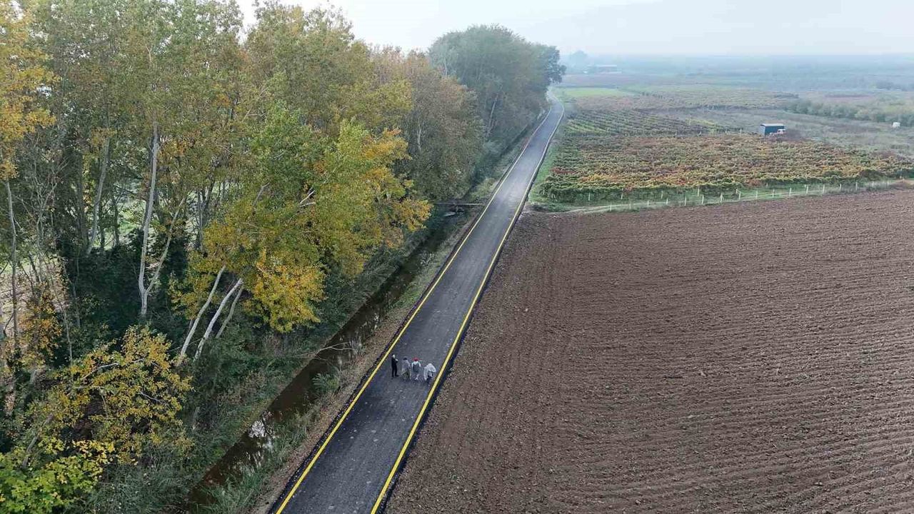 Pamukova'ya 16 km Sıcak Asfalt: Ulaşımda Yeni Dönem