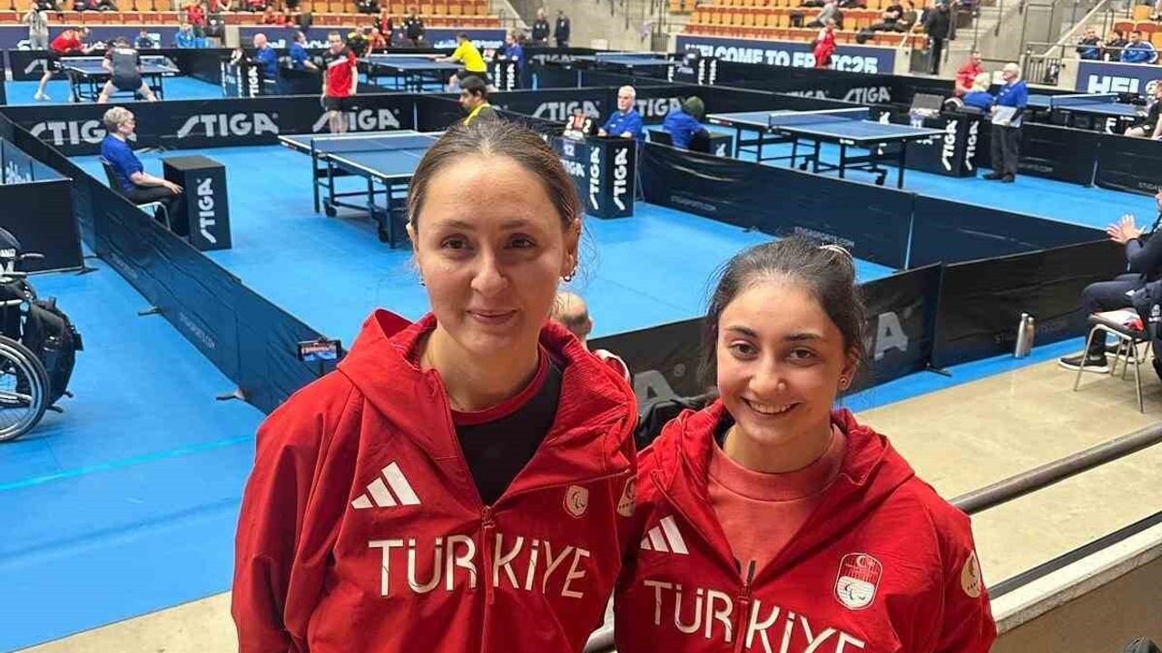 Para Masa Tenisi: Ebru Acer ve Sümeyra Türk'ten Çifte Yarı Final