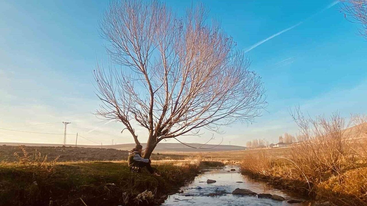 Patnos'ta Sonbahar Renkleri Kartpostala Dönüştü