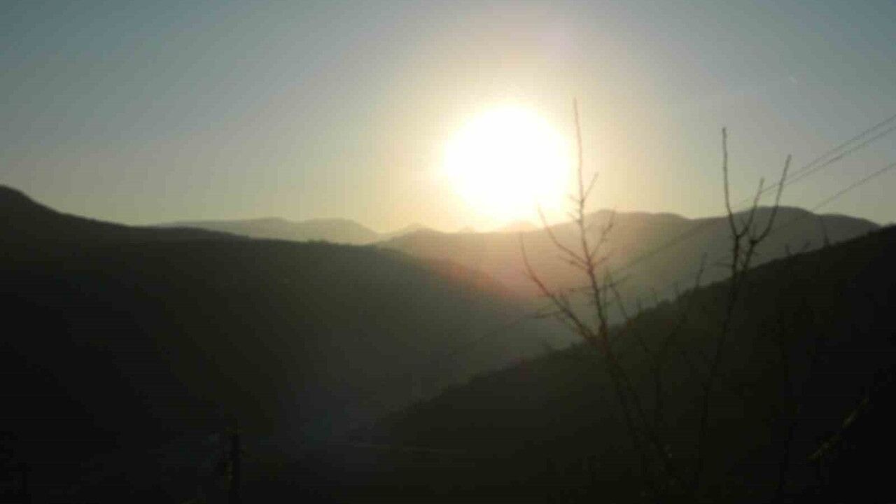 Posof'ta Kasım Sonunda Sonbahar Havası