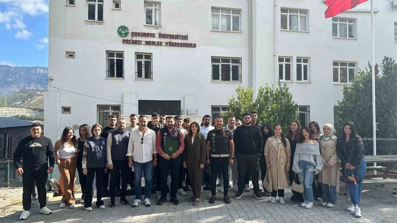 Pozantı'da Narkogençlik ve Bağımlılıkla Mücadele Eğitimi