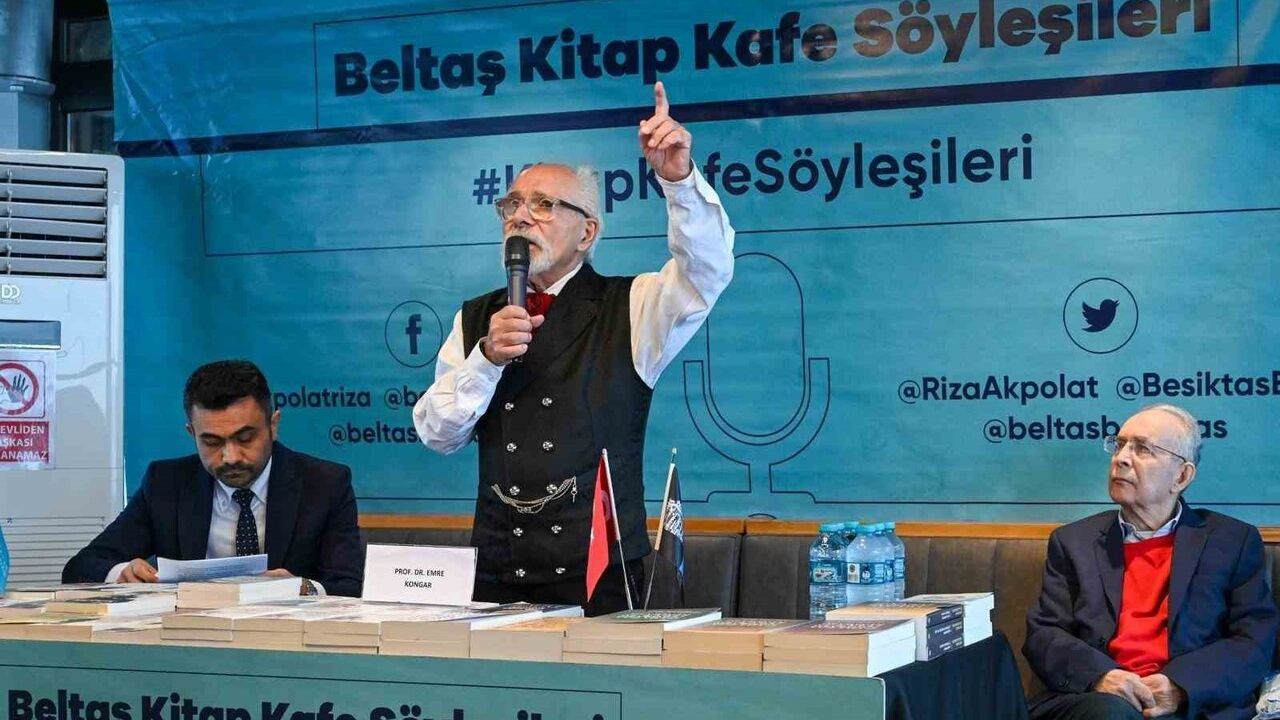Prof. Dr. Emre Kongar Beltaş Kitap Kafe'de: Söyleşi ve İmza Günü