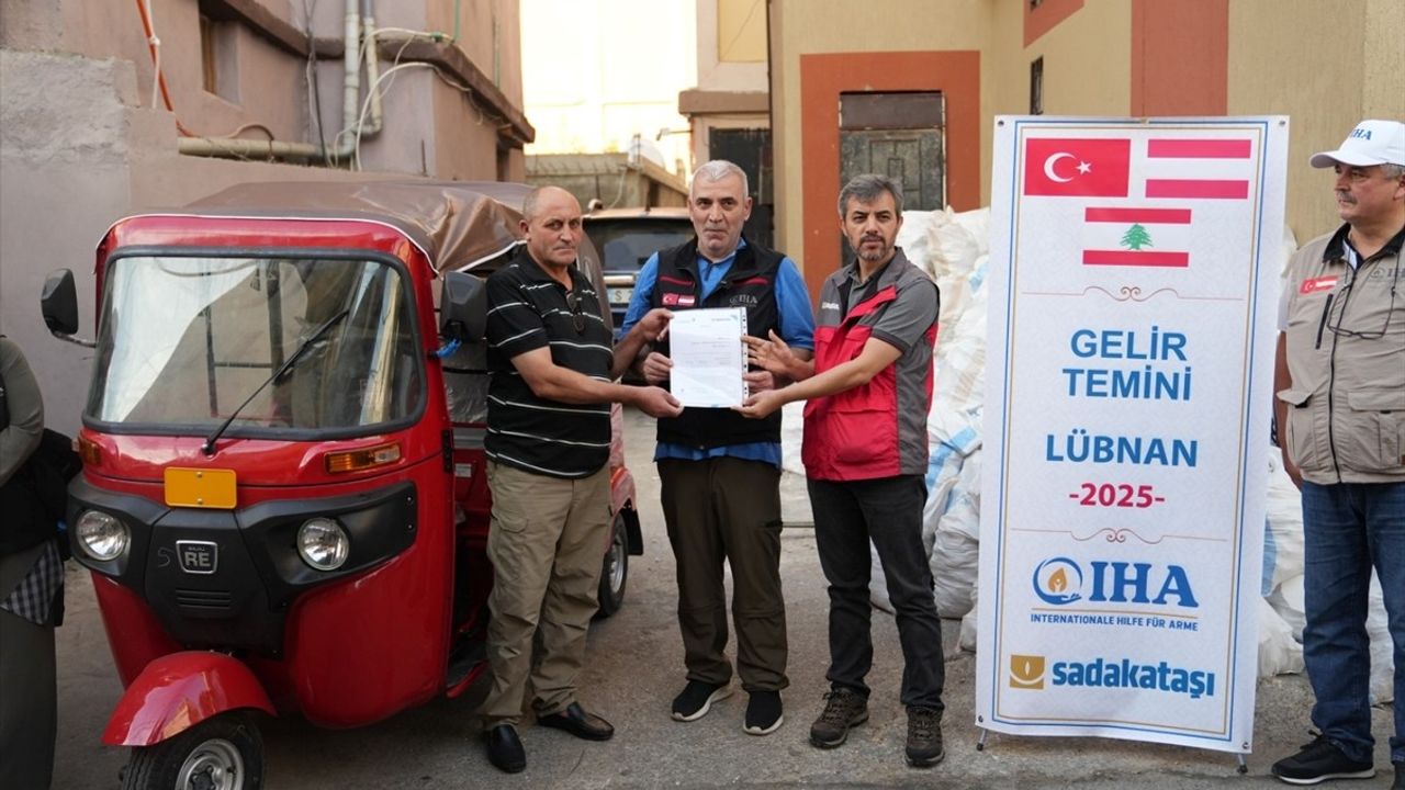 Sadakataşı ve İHA Avusturya, Lübnan'da Filistinli Mültecilere Yardım Başlattı