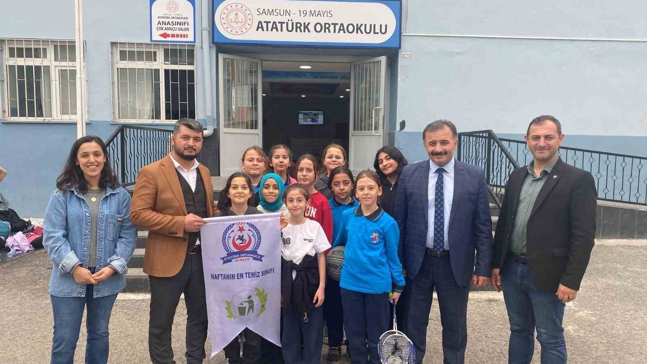 Samsun 19 Mayıs'ta 'Dönüşüm Başlasın: Hedef Yeşil Vatan' ile Temiz Sınıflar, Yeşil Gelecek