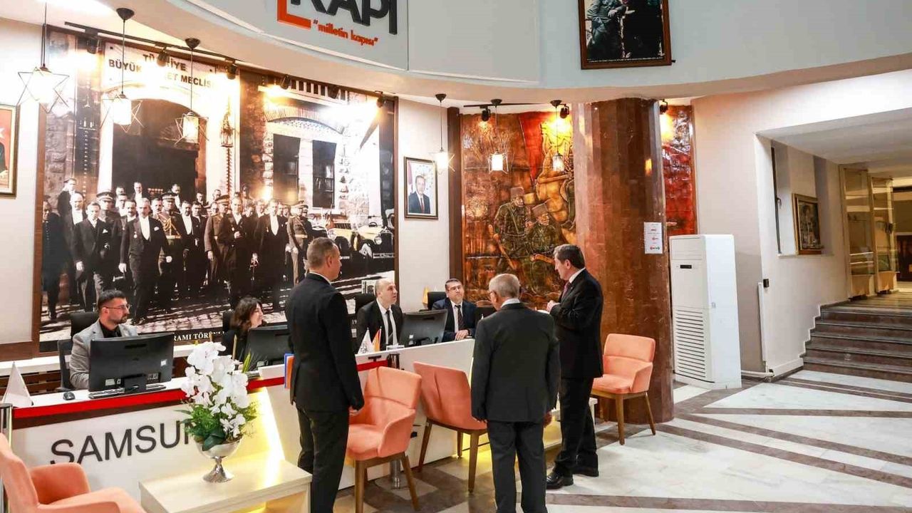 Samsun'da 2025'te Açık Kapı'ya 3 bin 222 Başvuru Sonuçlandı