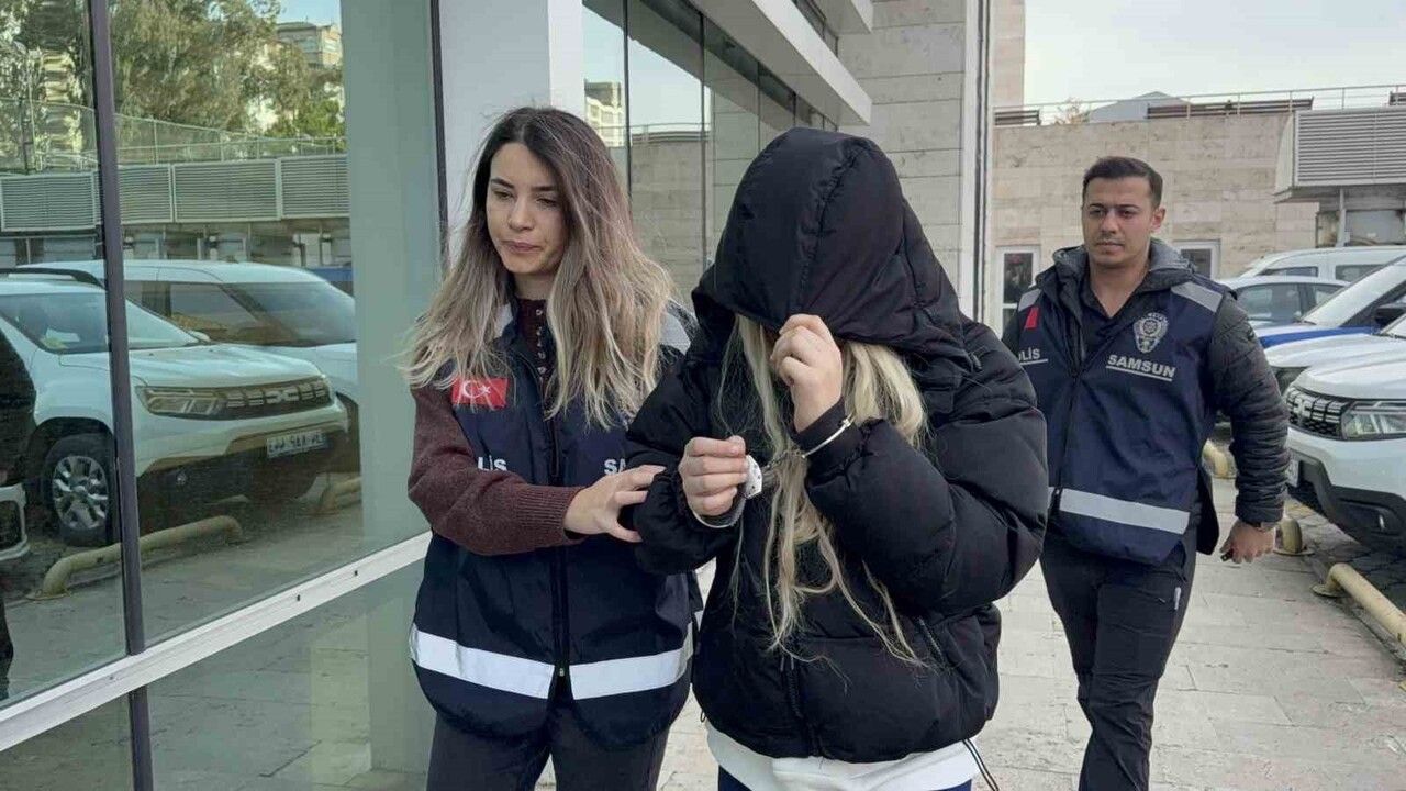 Samsun'da Araca Ateş Açan Şüpheli Tutuklandı, 'Aracı' Genç Kız Adli Kontrolle Serbest