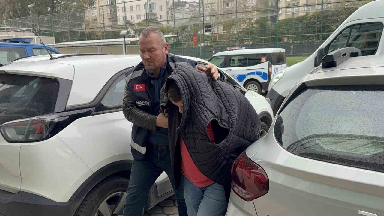 Samsun’da Evinde 880 Gram Metamfetamin Ele Geçen Şahıs Adliyeye Sevk Edildi