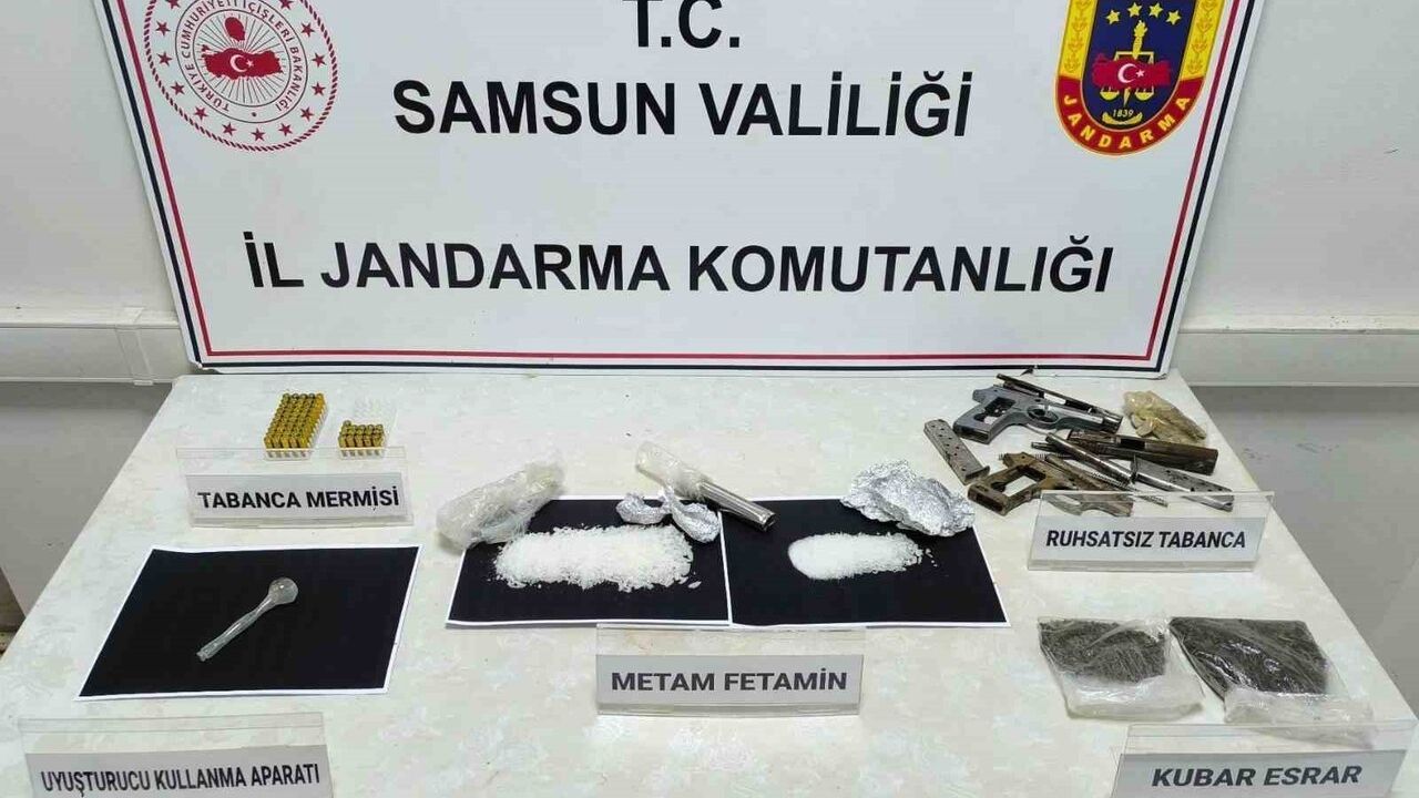 Samsun'da Jandarmadan Uyuşturucu Operasyonu: 1 Gözaltı