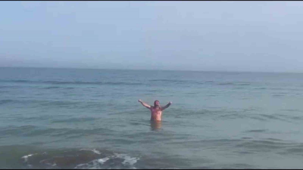 Samsun'da Kasım'da Deniz Keyfi