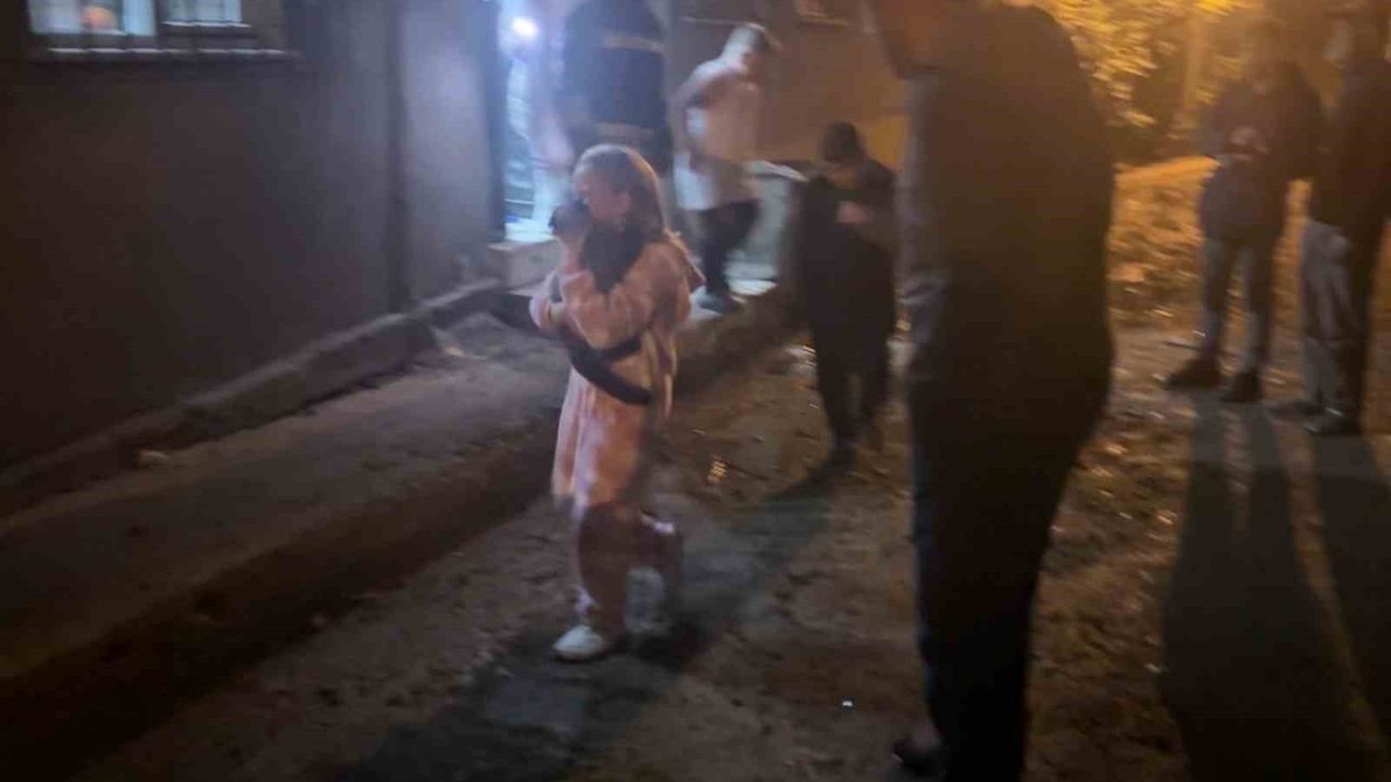 Samsun'da soba parladı: 2 kişi dumandan etkilendi, küçük kız kedisi için ağladı