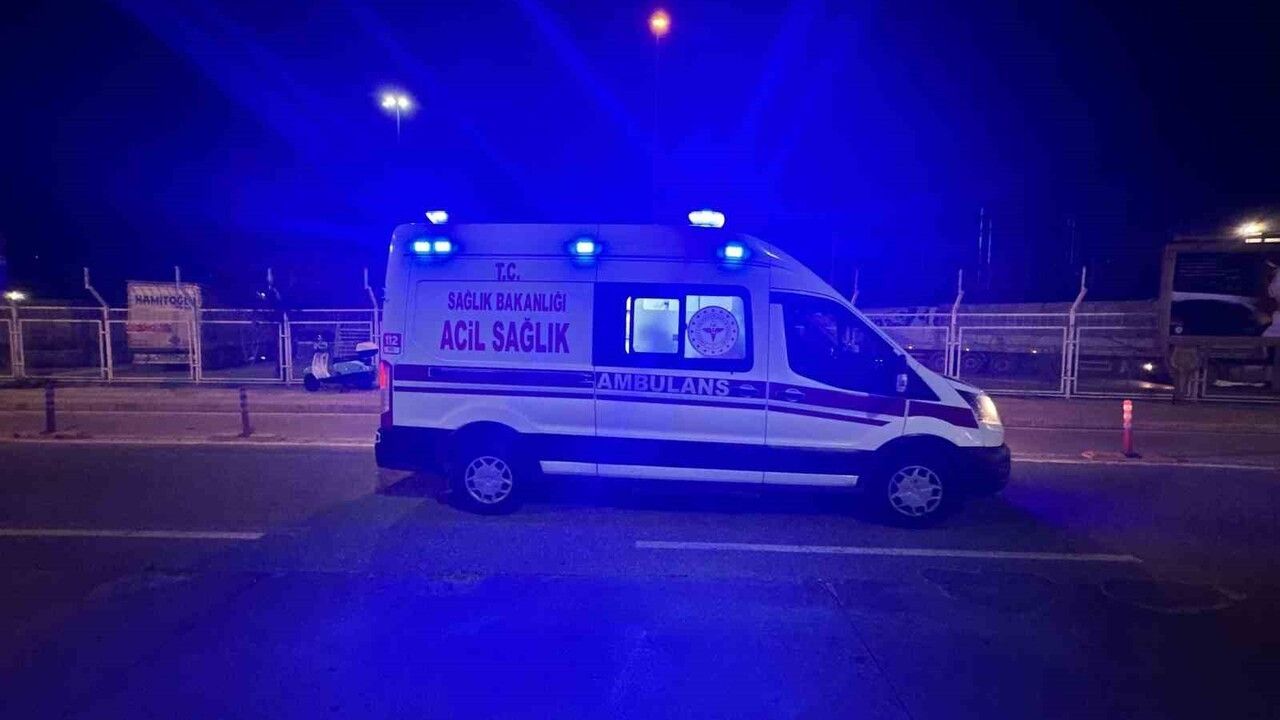 Samsun İlkadım'da Motosiklet Devrildi: 1 Yaralı