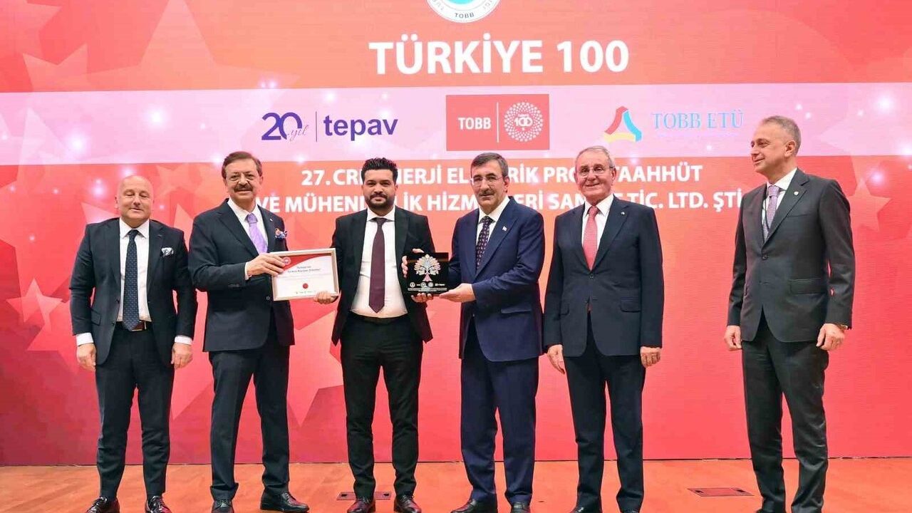 Samsun TSO’dan CRK Enerji’ye Kutlama — Türkiye'nin En Hızlı Büyüyen 100 Şirketi 27’ncisi