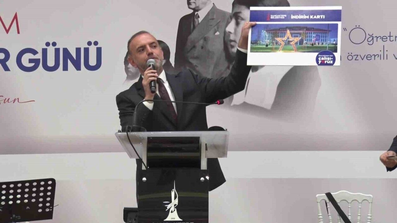 Sancaktepe'de 24 Kasım: Alper Yeğin'den Öğretmenlere %20 İndirim Müjdesi