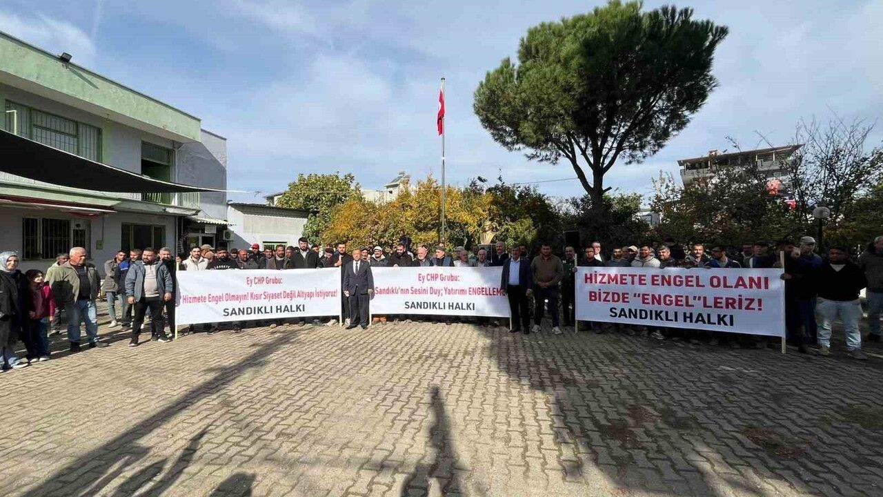 Sandıklı Mahallesi'nden CHP'ye Tepki: 1 milyar 302 milyon TL'lik Altyapı Yatırımı Engeli
