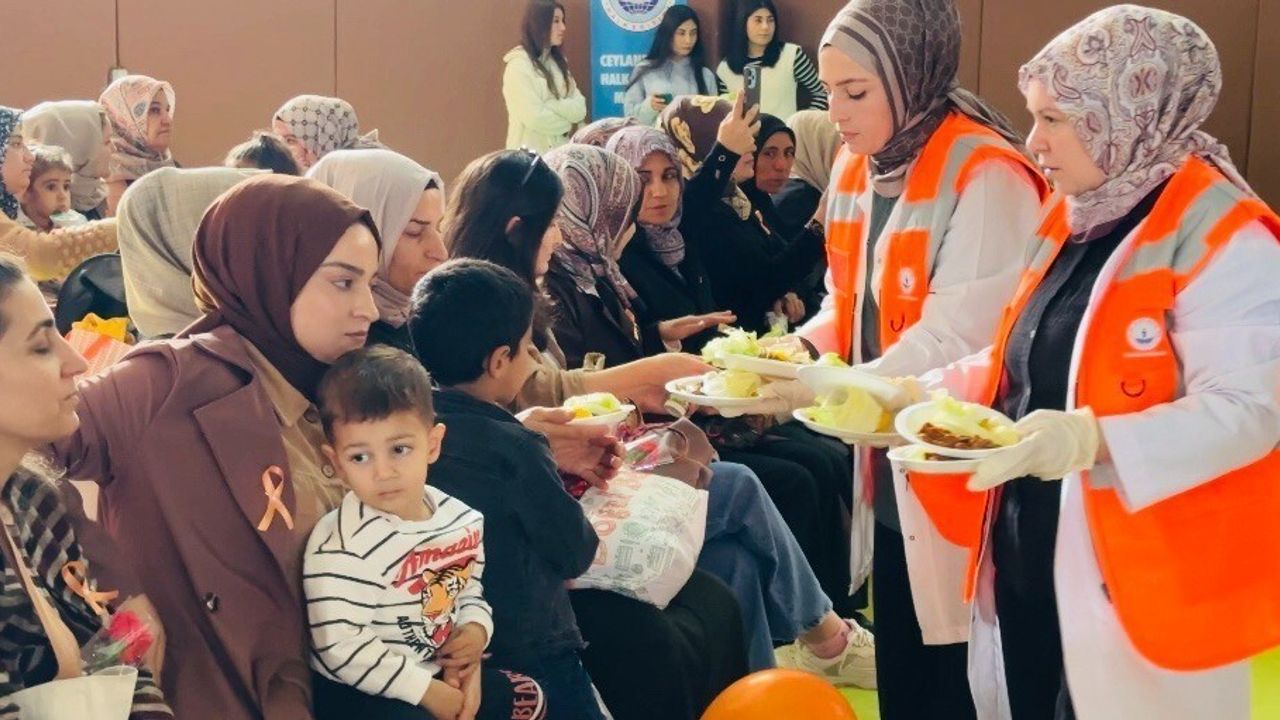 Şanlıurfa Ceylanpınar'da 'Kadına Şiddete Hayır' Etkinliği: Çiğköfte ve Halayla Dayanışma