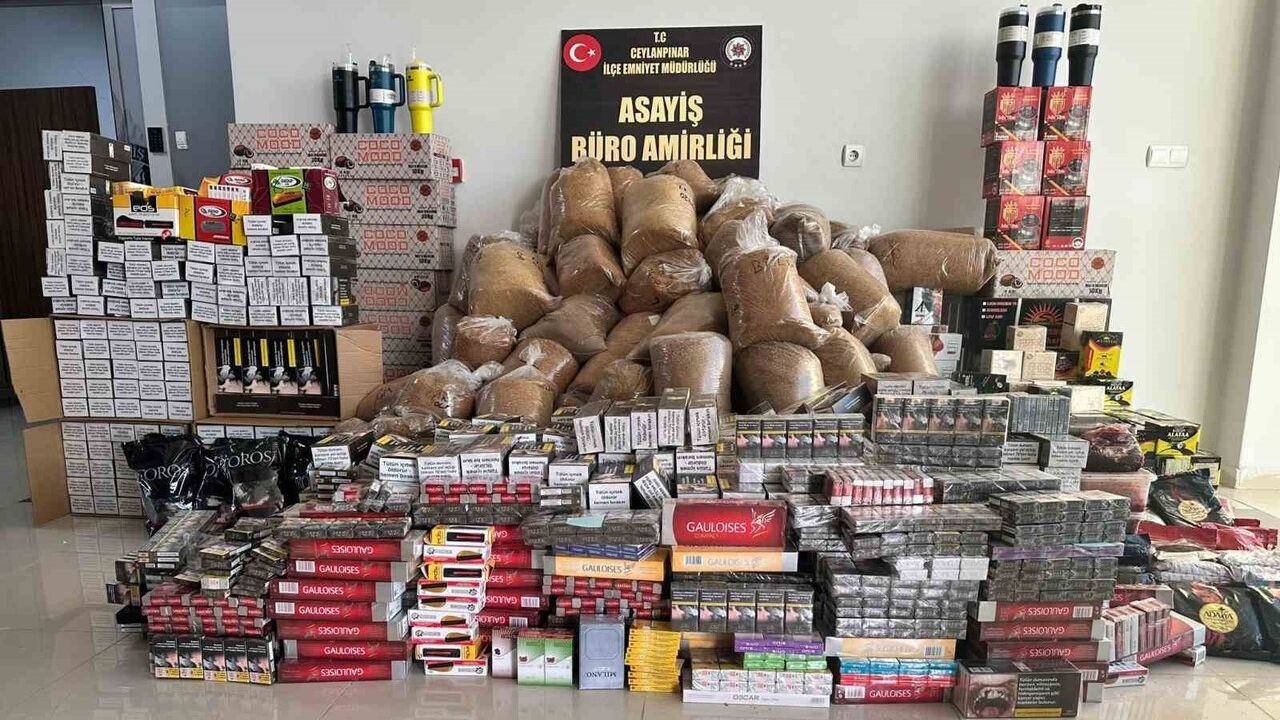 Şanlıurfa'da Kaçakçılık Operasyonu: 14 Gözaltı