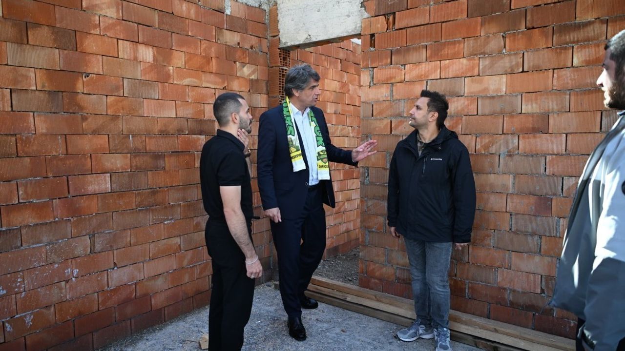 Sarımeşe'ye Modern Spor Tesisi: Kulüp Binası Tamamlanıyor