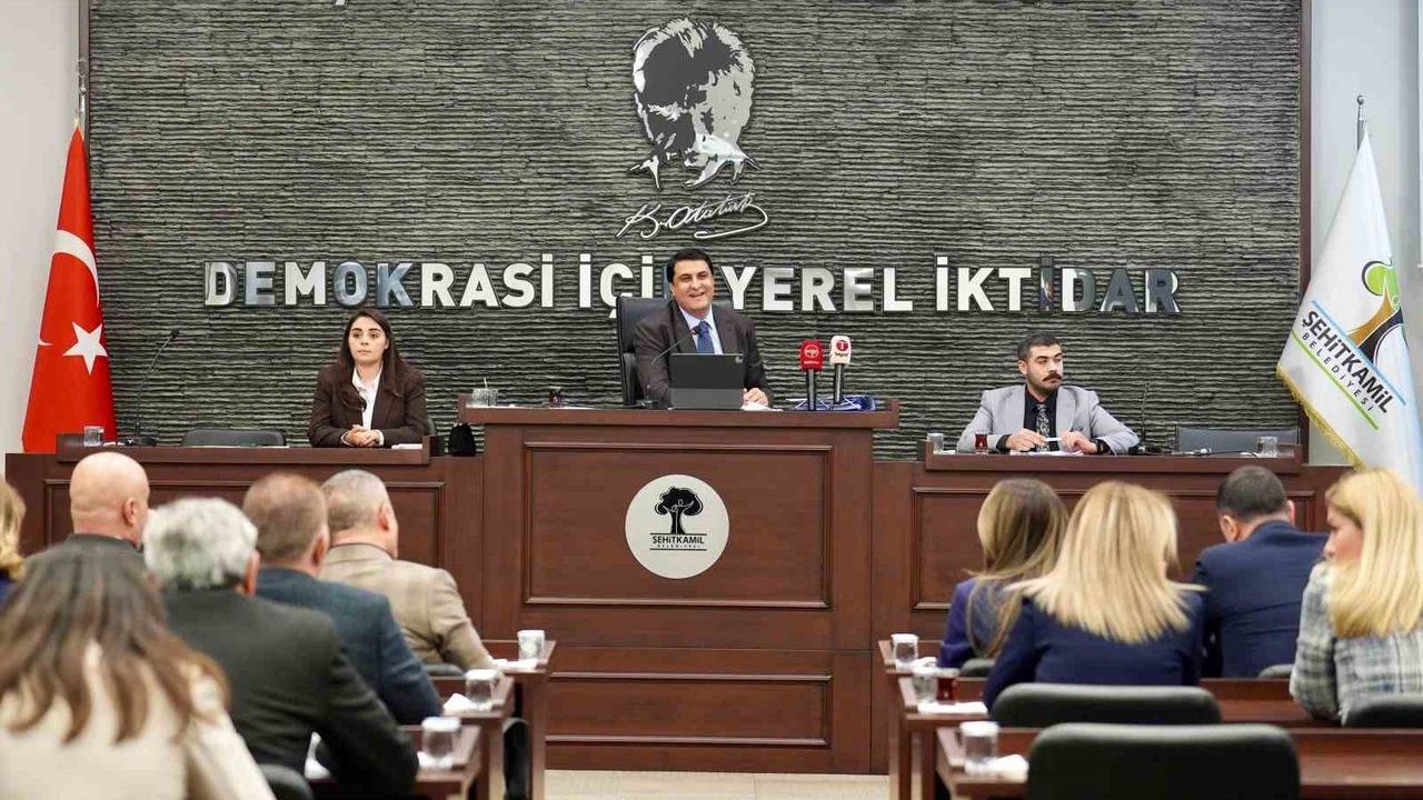 Şehitkamil Belediyesi Kasım Ayı Meclis Toplantısı 1. Birleşimi Yapıldı