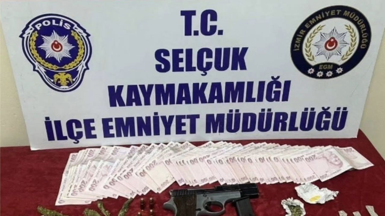 Selçuk'ta Uyuşturucu Operasyonu: 3 Gözaltı
