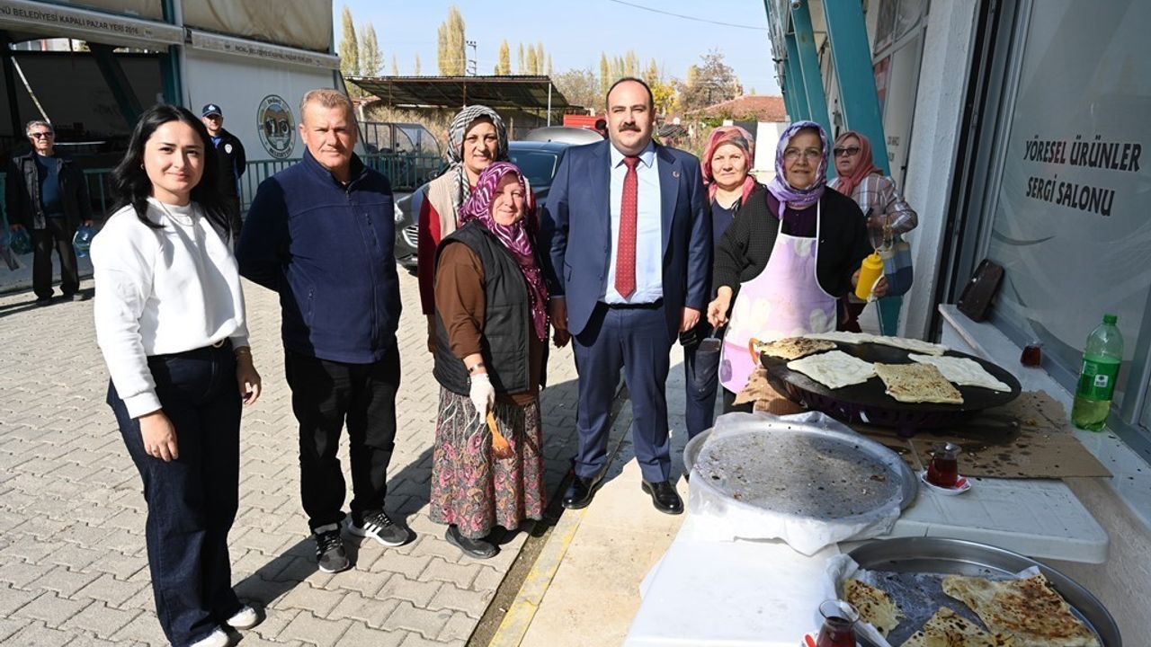 Serhat Hamamcı İnönü'de Kadın Üreticilerin Gözlemesini Tattı