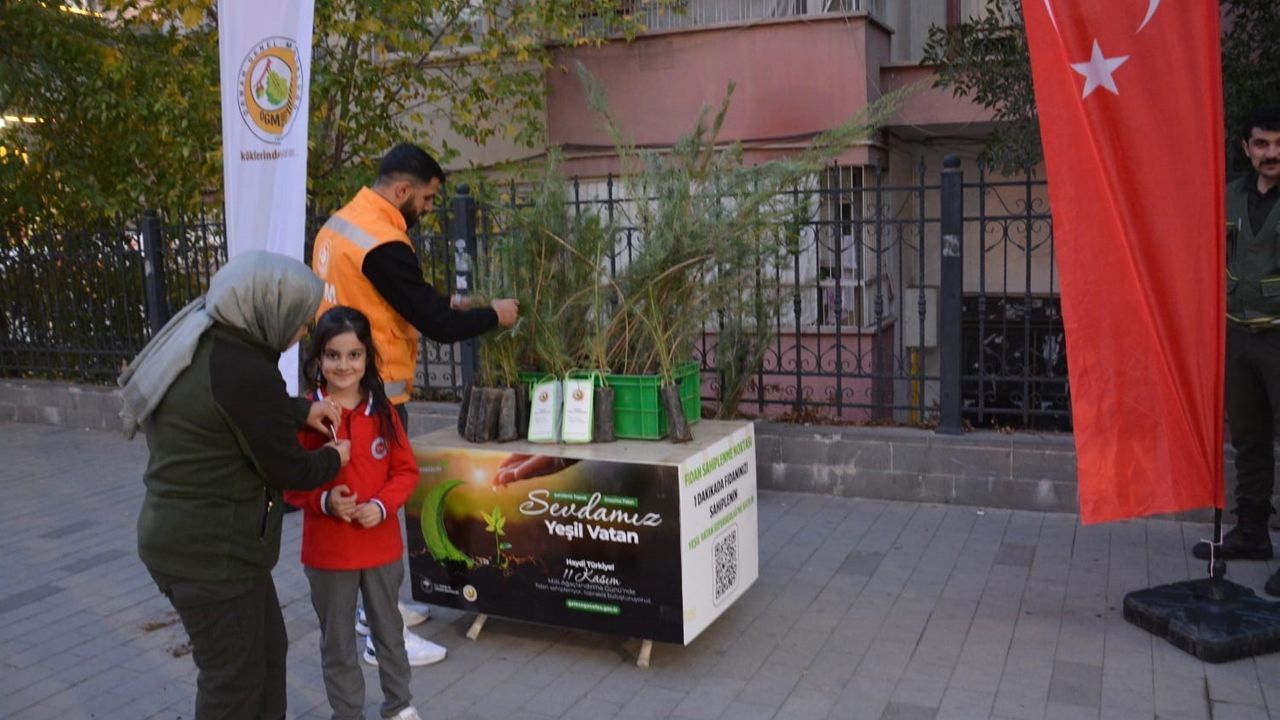 Siirt'te 11 Kasım İçin Fidan Dikimine Davet
