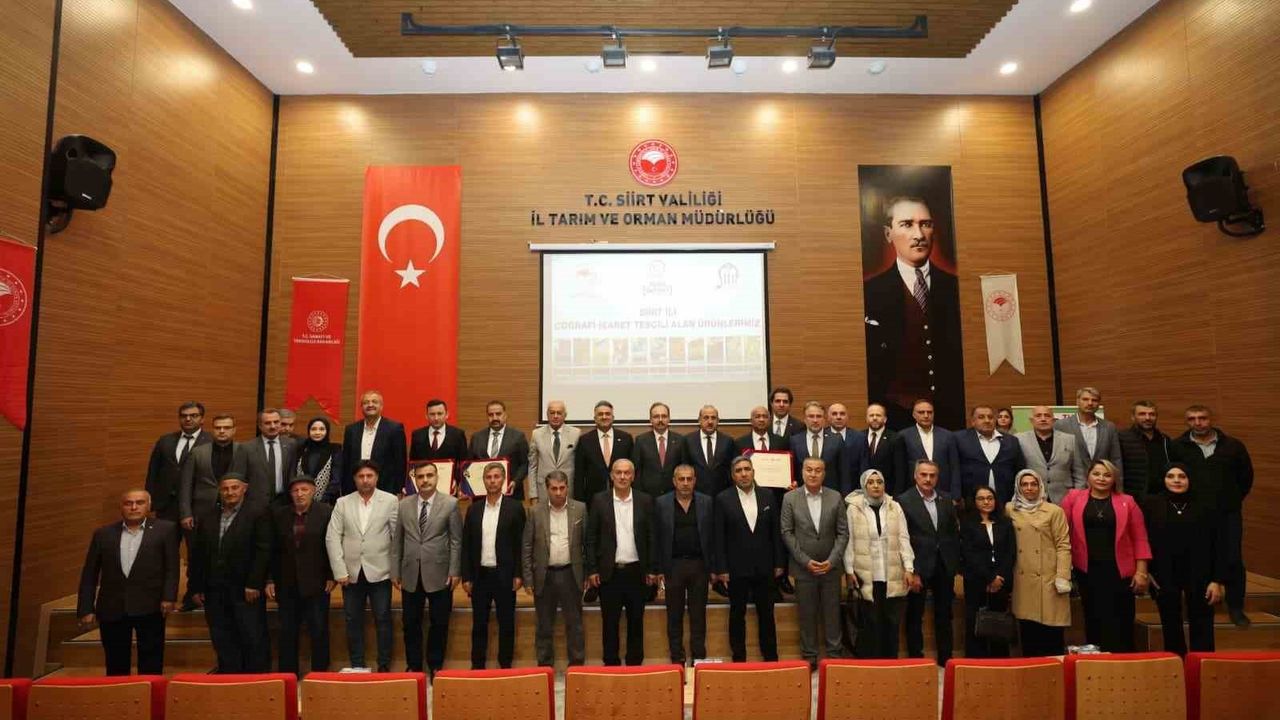 Siirt'te Coğrafi İşaretler Farkındalık Konferansı