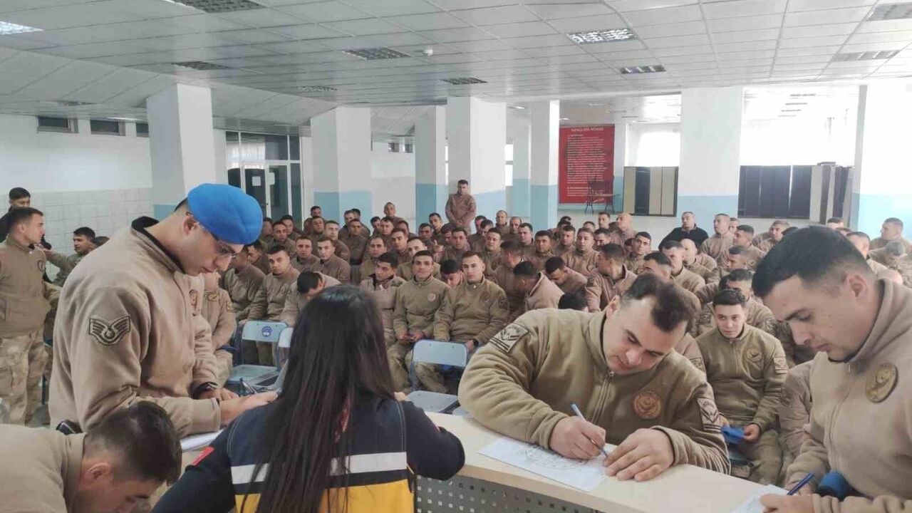 Siirt'te Jandarma Personeline Organ Bağışı Eğitimi: 207 Gönüllü