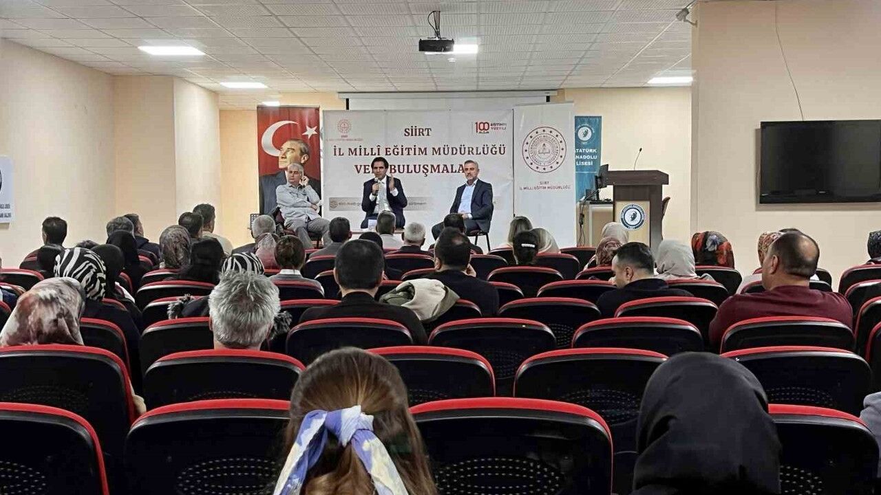Siirt’te "Veli Buluşması"nın 6.’sı Atatürk Anadolu Lisesi'nde