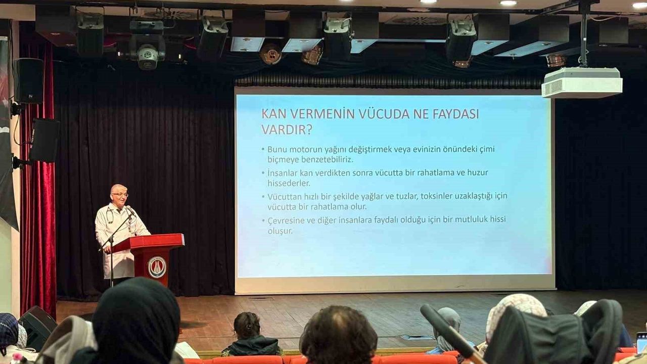 Sincan Belediyesi'nden Kızılay Haftası'nda Kan Bağışı Semineri