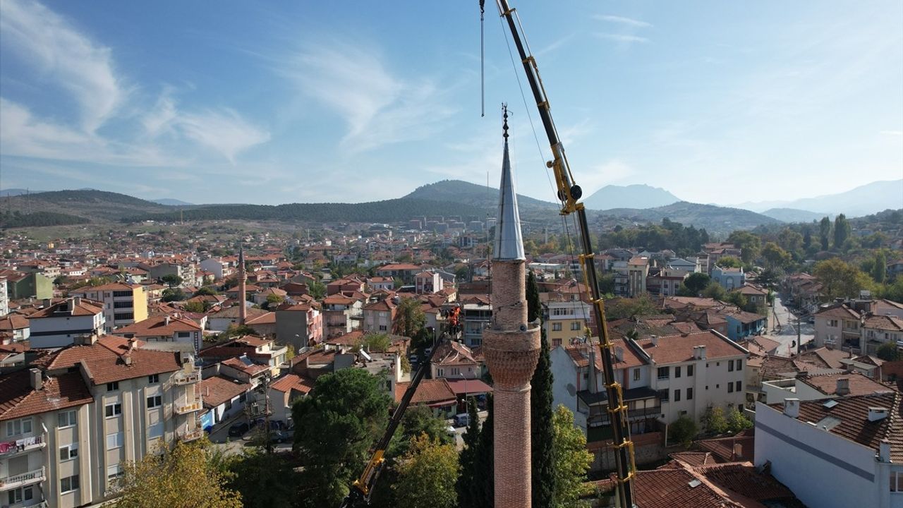 Sındırgı'da Tarihi Şerif Paşa ve Yakupbey Camileri Restorasyona Alındı