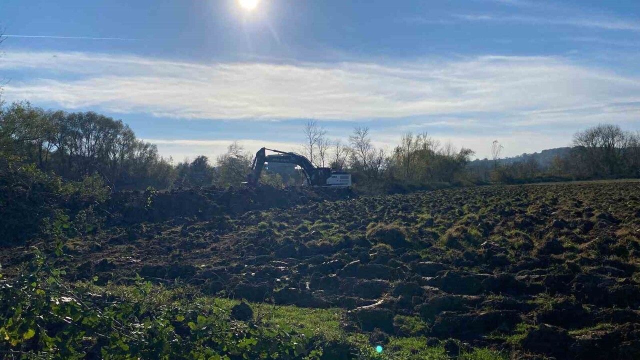 Sinop'ta DSİ’den Abalı Köyü Dikenli Mahallesi'nde Dere Islahı: Taşkın Riski Azalacak