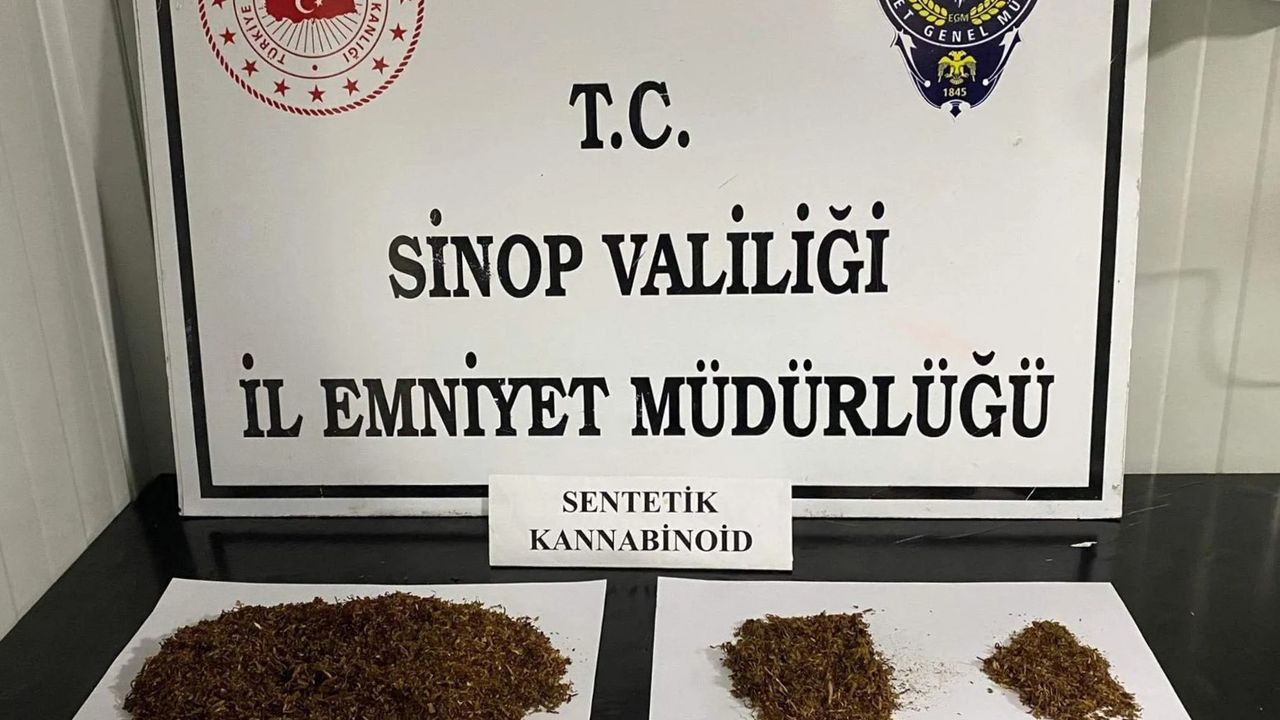 Sinop’ta Uyuşturucu Operasyonu: 62,38 gr Bonzai ve 2 Tutuklama