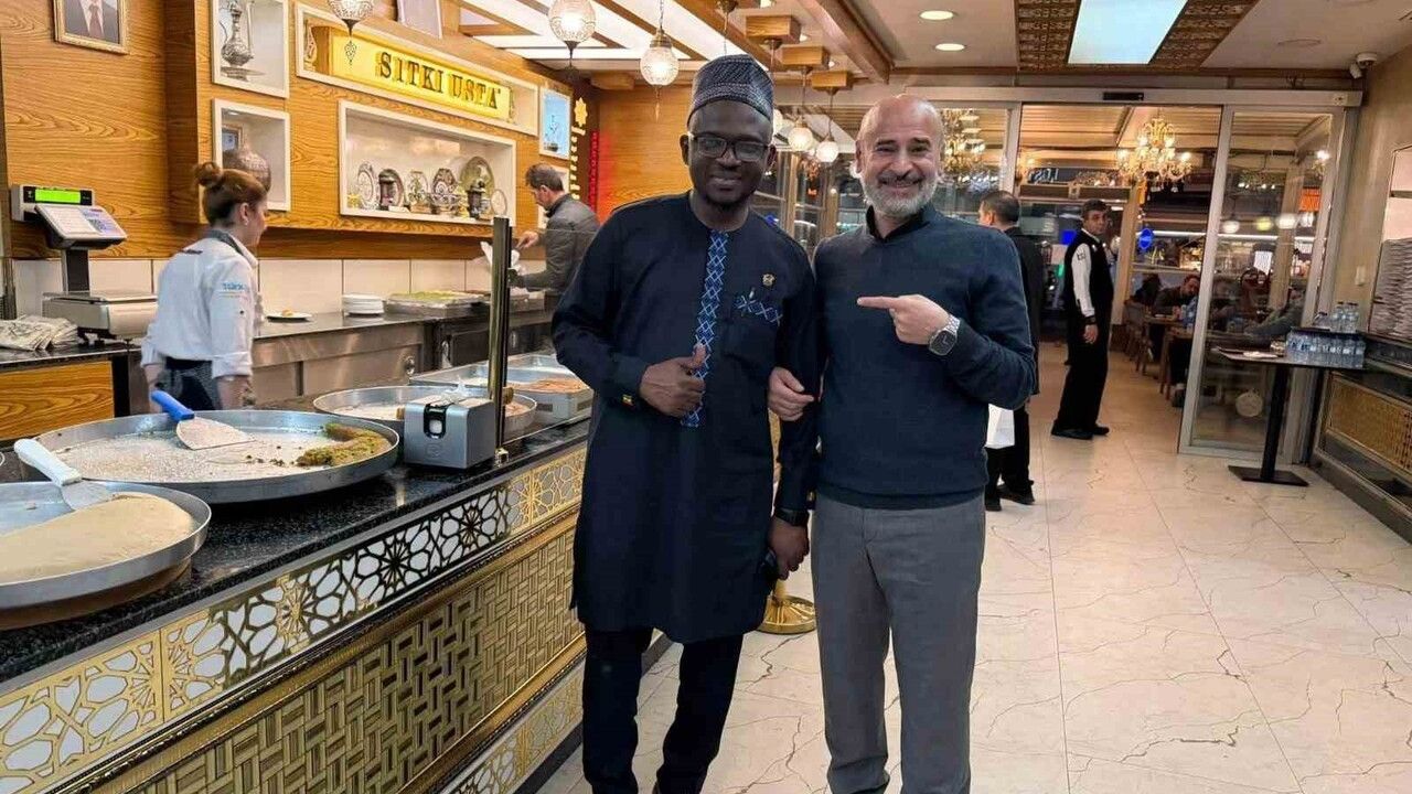 Sıtkı Usta Çukurambar, Gana Büyükelçisi Sheikh Abdul Nasiru-Deen’i Ağırladı