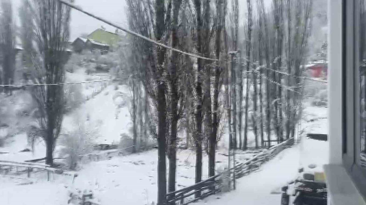 Sivas'ta Kar Etkili: Koyulhisar'da Sabah Beyazlığı, Geminbeli Geçidi'nde Zorluk