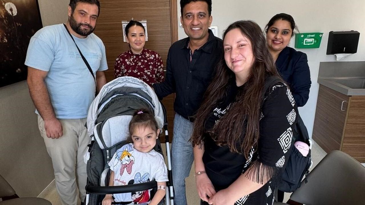 SMA Tip 2'li Aydem, Dubai'den sonra Ankara'da tedaviye devam ediyor