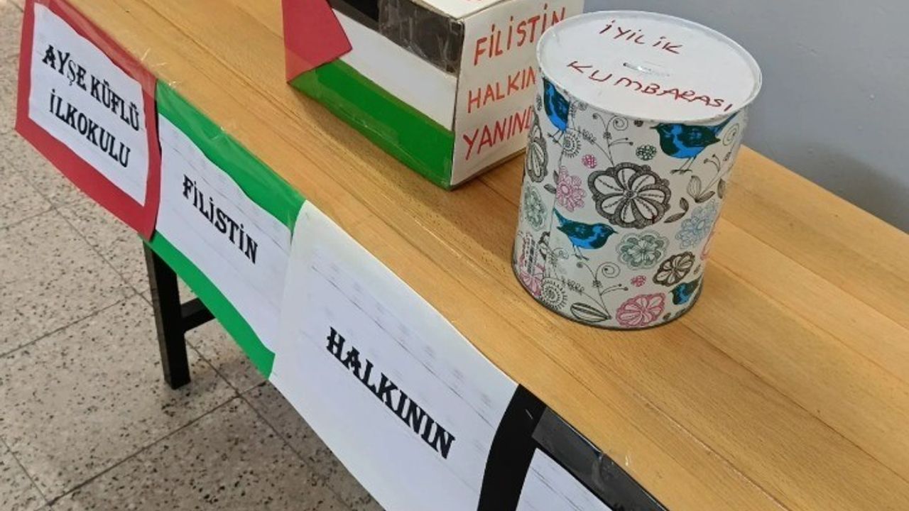 Söğüt'te Küçük Yürekten Büyük Destek: Rıdvan Osman Kumbarasını Filistin'e Bağışladı