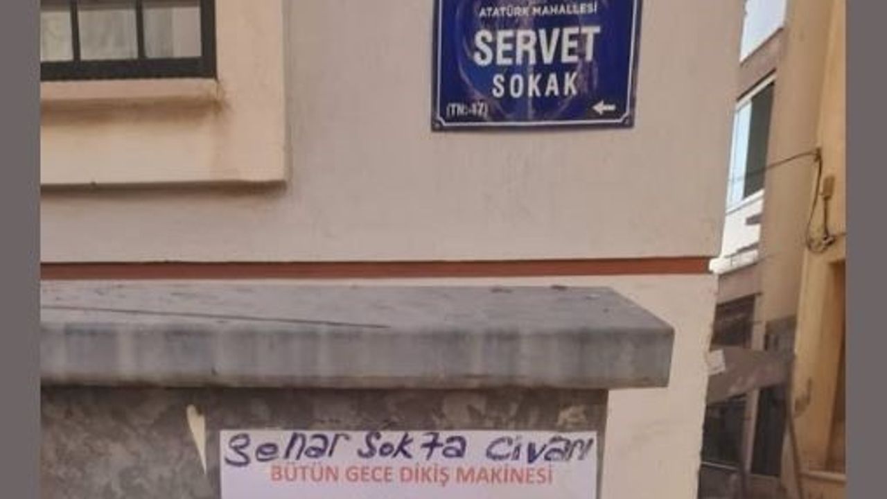 Söke'de "Dikiş Makinesi" Gürültüsüne Afişli Uyarı