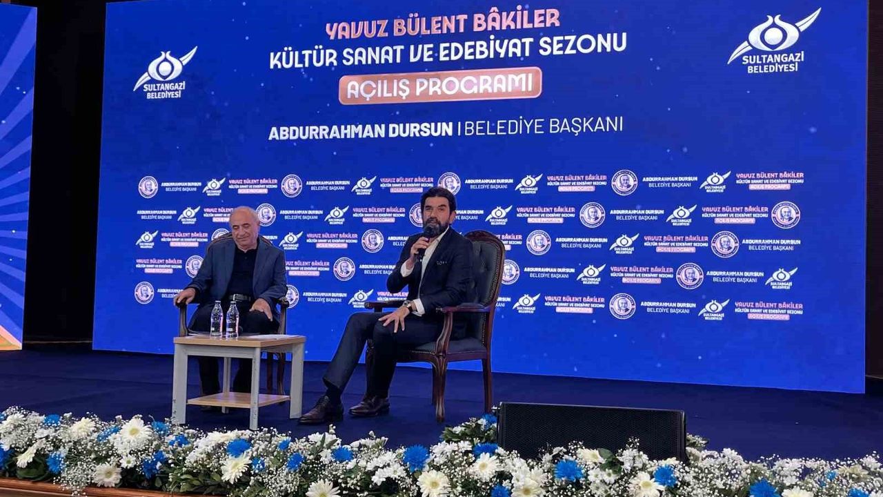 Sultangazi'de Yavuz Bülent Bâkiler Kültür, Sanat ve Edebiyat Sezonu Açıldı